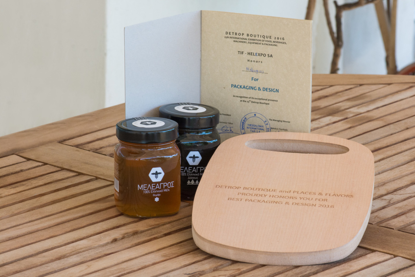 Detrop Boutique 2016 - Best packaging and design award